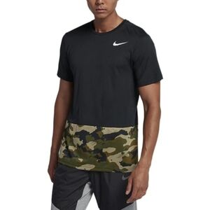 Nike Dri-Fit Camo Colorblock T-Shirt Size Large